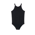 Body Básico Infantil Hering Preto