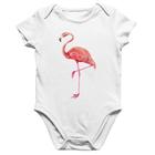 Body Bebê Algodão Flamingo - Foca na Moda