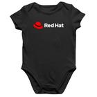 Body Bebê Algodão Red Hat Linux Logo - Foca na Moda