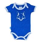 Body Bebê Cruzeiro Fox Azul Raposa Oficial