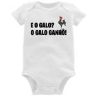 Body Bebê E o galo O galo ganhô! - Foca na Moda