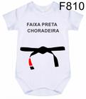Body Bebê Frases Faixa Preta Choradeira F810