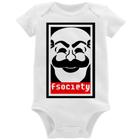 Body Bebê Fsociety - Foca na Moda