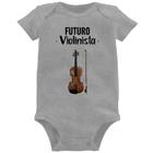 Body Bebê Futuro Violinista - Foca na Moda