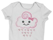 Body Bebê Infantil Chuva de Amor Bênçãos Branca