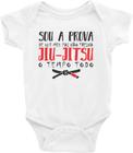 Body Bebê Infantil Meu Pai Não treina Jiu-Jitsu o Tempo Todo - TAMANHO RN