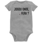 Body Bebê Jogou onde fera - Foca na Moda