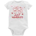 Body Bebê Just Married - Foca na Moda