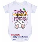 body bebê minha primeira páscoa cód 8693