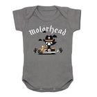 Body Bebê Motorhead Kid Cinza