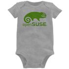 Body Bebê openSUSE Linux Logo - Foca na Moda