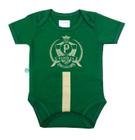 Body Bebê Palmeiras Estampa Dourada Oficial