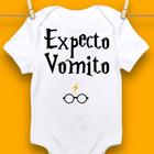 Body Roupa Bebê Harry Filme Speak Mandrake Potter Infantil  Cor:Branco;Tamanho:G