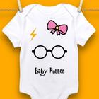 Body Bebê Personalizado Harry Baby Potter Menino Menina