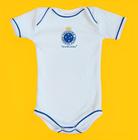 Body Bori Bebê Infantil Cruzeiro Time de Futebol Oficial Licenciado Torcida Baby