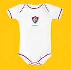 Body Bori Bebê Infantil Fluminense Time de Futebol Oficial Licenciado Torcida Baby