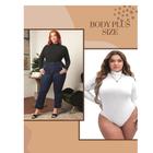 Body Bory Feminino Tamanho Grande Plus Size Suplex Premium