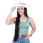 Body Cirrê Sem Manga Texas Farm - Bo001 - Verde Menta