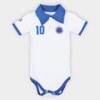 Body Cruzeiro Polo Roupa Bebê Camisa Manto Baby Oficial - TORCIDA BABY