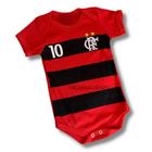 Body Flamengo Mesverssario Fantasia Bebe