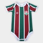 Body Fluminense Infantil Torcida Baby Listrado Proteção UV