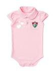 Body Fluminense Polo Rosa Torcida Baby