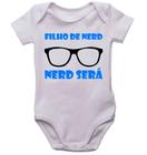 Body infantil filho de nerd nerd será roupinha de bebê bori