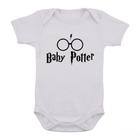 Body Bebê Harry Potter Preto Temático Infantil Mesversário, Magalu  Empresas