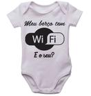 Body infantil meu berço tem wi-fi e o seu bebê bodi bori