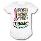 Body infantil roupa bebê frase fofurometro personalizado