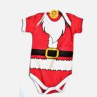 Body Infantil Temático Natal para bebe Menino e Menina - Tamanho sem saia M (3 a 6 meses)