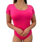 Body Maiô Manguinha Feminino Bori Collant De Praia Piscina Plus Size