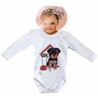 Body Manga Longa Mini Mix Puppy Dog Gbaby - P