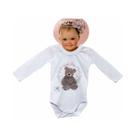 Body Manga Longa Mini Mix Ursa Gbaby - M