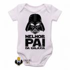 body nenê criança roupa bebê Darth Vader melhor pai