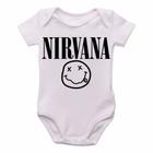 body nenê criança roupa bebê Nirvana Carinha