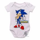 body nenê criança roupa bebê Sonic II