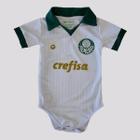 Body Palmeiras Premium 2024 Branco - Torcida Baby