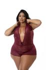 Body Plus Size Lingerie Feminina Renda Sexy Sensual Sexy