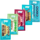 Body Protein Kit 05 unids de Saches(01)Baunilha,Cacau,Coco,Frutas Vermelhas e Neutro)-Equaliv