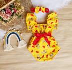 Body Romper Bebê Menina Infantil Temàtico Magali