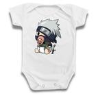 Body Roupa Para Bebê Anime Naruto Menino Geek Papai Desenho