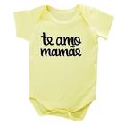 Body Roupa Bebê Te Amo Mamãe VÁRIAS CORES! - RN AO GG