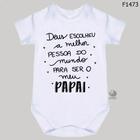 Body Roupa de Bebê Frases Deus Escolheu a Melhor