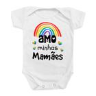 Body Roupa De Bebê Mimo Gestante Amo Minhas Mamães Presente