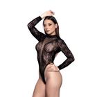 Body Sensual Manga Longa com Strass Y2133