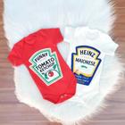 Body Tematico Bebe Ketchup Maionese Heinz Bebe Menino Menina