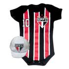 Body Tematico SPFC Sao Paulo Bebe Mesversario Menina Menino