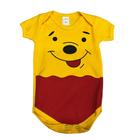 Body Ursinho Pooh Bodie Macacão Bebê Mesversário Desenho Personagem Md035