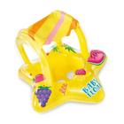 Boia Bote Bebê Fralda Infantil Inflável Proteção Com Cobertura Intex